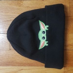 Star Wars Baby Yoda Toboggan Beanie EUC!